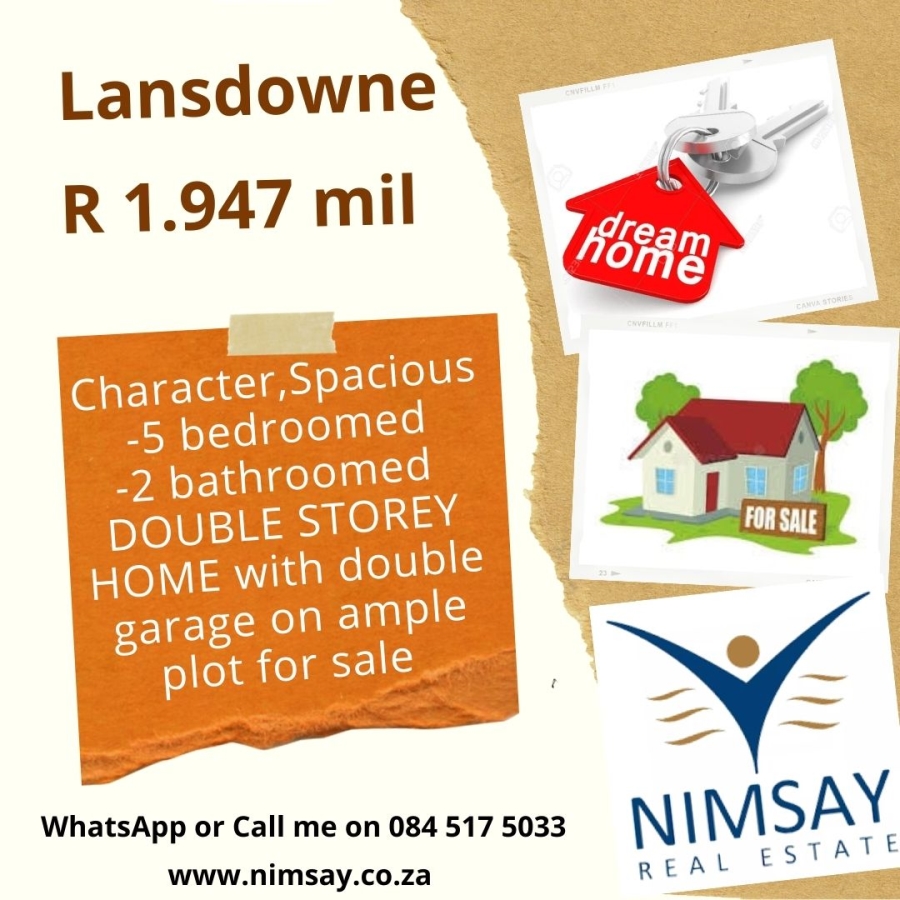 5 Bedroom Property for Sale in Lansdowne Western Cape
